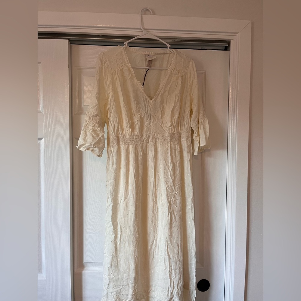 Knox Rose Maxi Dress Ivory Size M